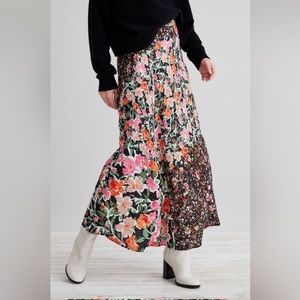 Anthropologie / Kachel Georgia Midi Skirt
